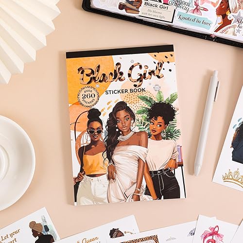 Miniatura 9 de Libro de pegatinas inspiradoras para niñas negras