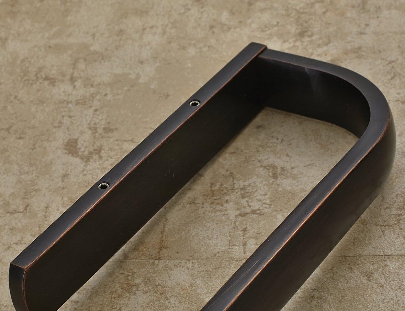 ELLO&ALLO Oil Rubbed Bronze Toilet Paper Holder Bathroom Accessories Wall-Mounted, Rust Protection