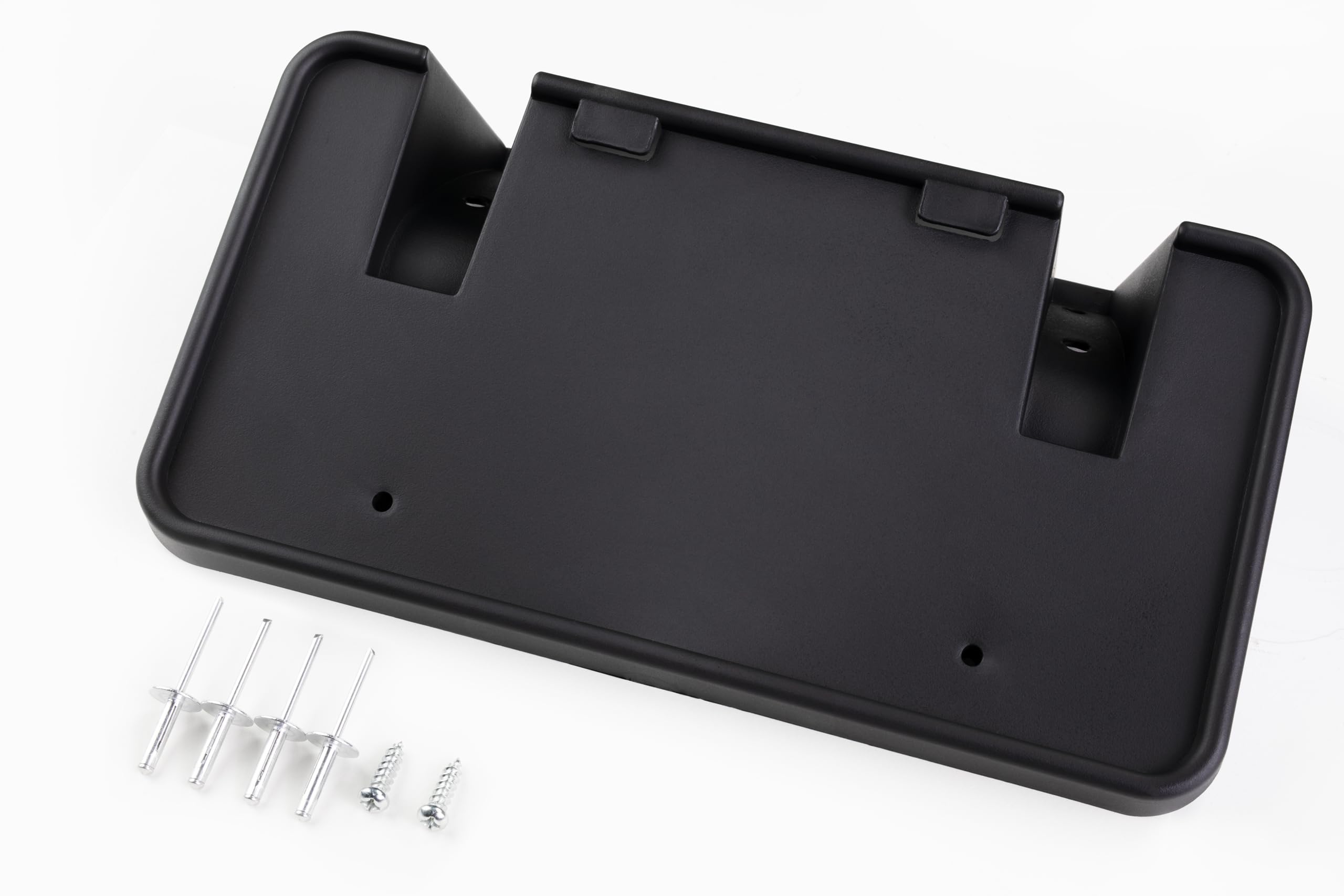 Luyao Front License Plate Bumper Mounting Tag Bracket Holder w HW for 1999-2004 Ford F250 F350 F450 F550 License Plate Mounting #F81Z-17A385-AA