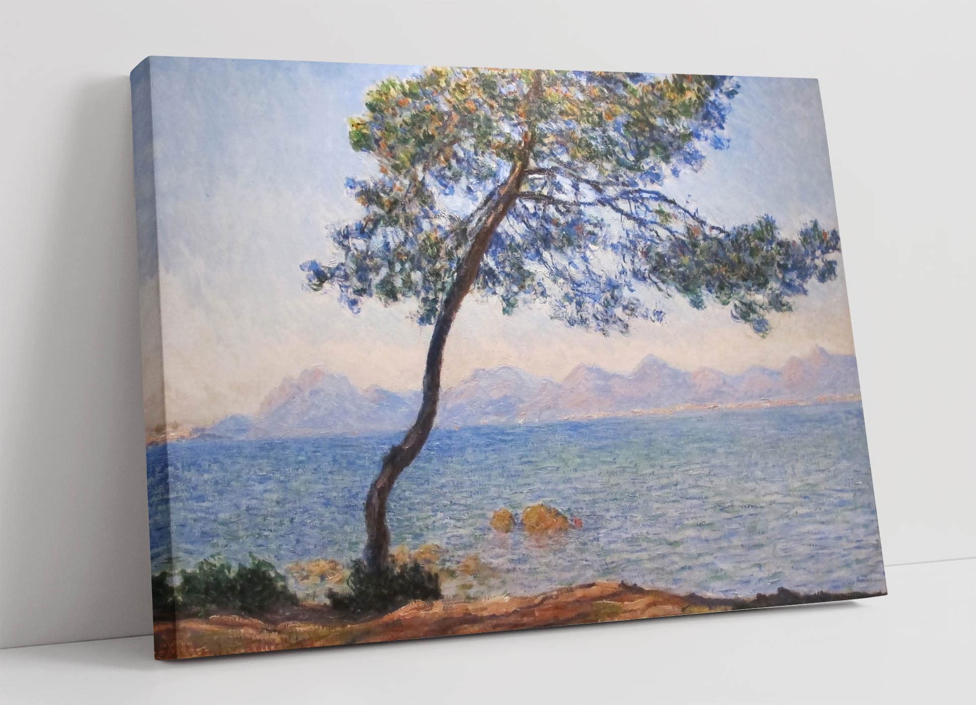 Canvasartshop - Claude Monet, Antibes- Canvas Wall Art Picture Print (30X20)