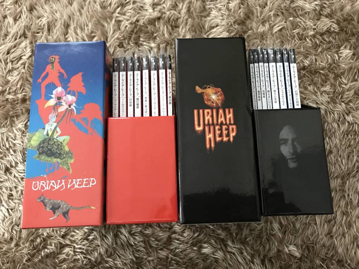 Uriah Heep 紙ジャケ アルバム4枚 国内盤 帯付き