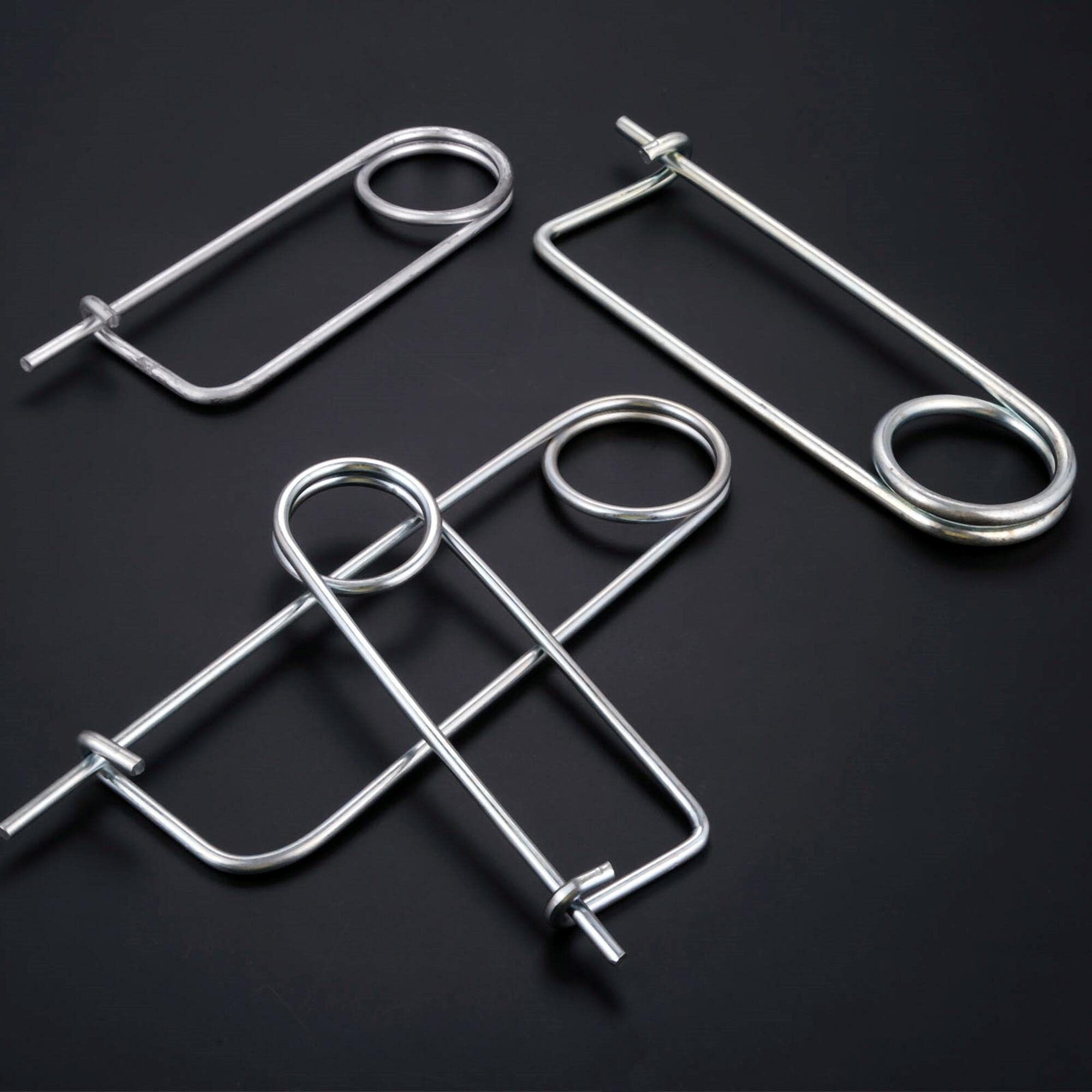 Keehui Sping Steel Brooch Shape Cotter Safety Pin Spring