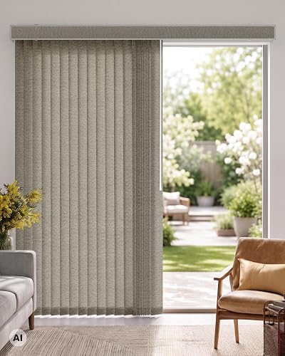 LazBlinds Cordless Vertical Shades