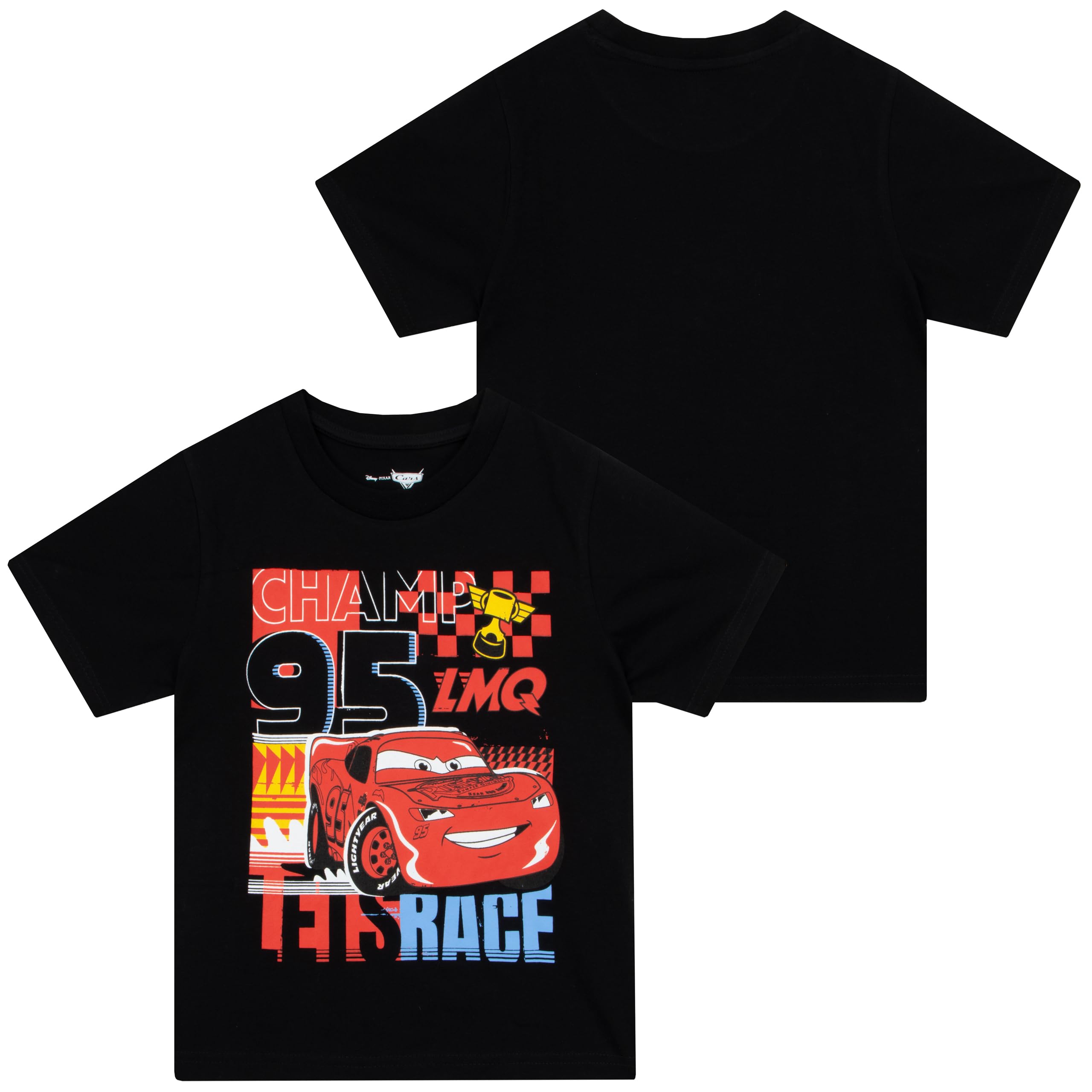 Disney Camiseta Cars Rayo Mcqueen Ropa Niño | Coches Camiseta | Pack Camisetas Niño