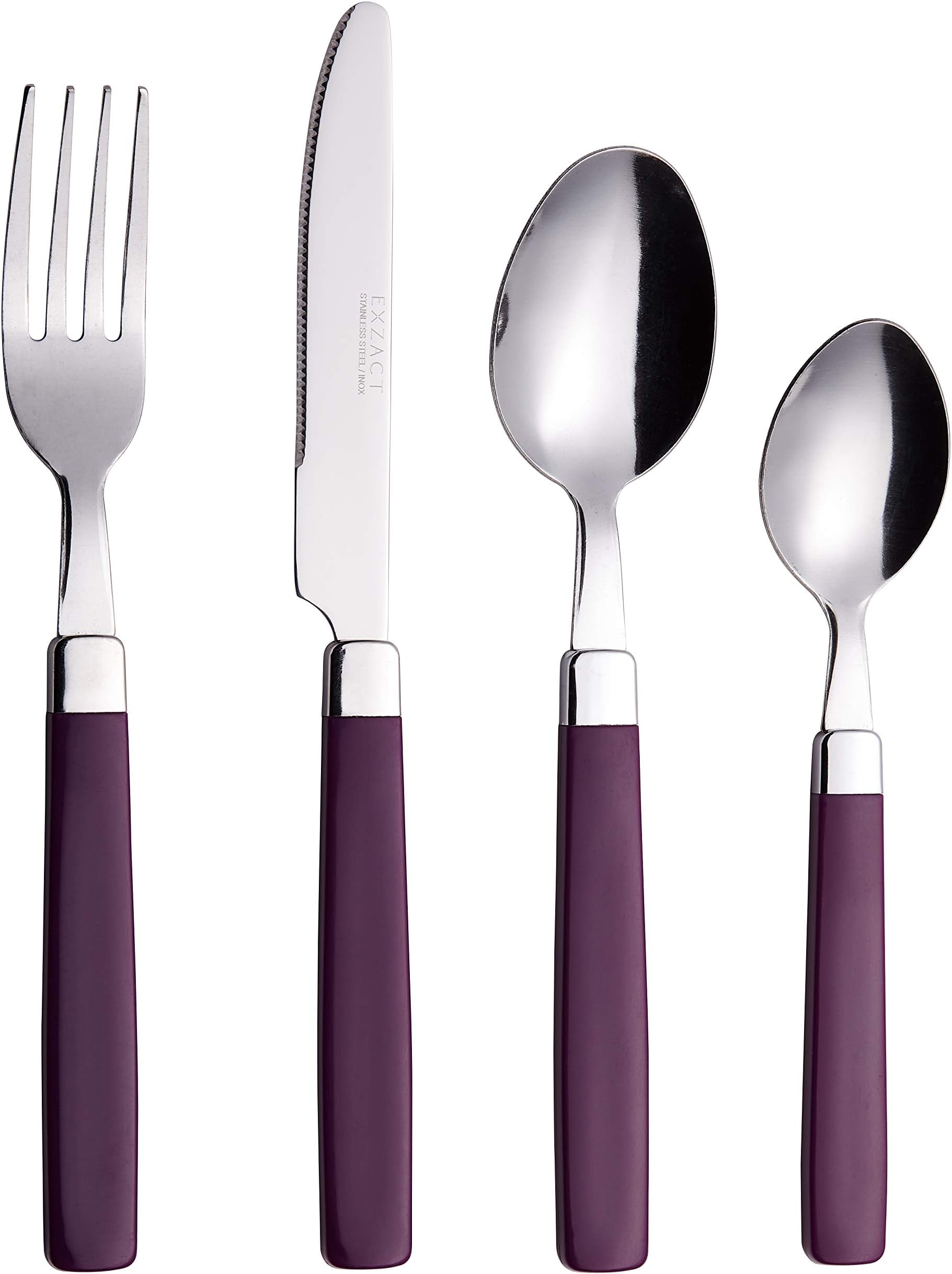 Beckmann & Rommerskirchen Valoa Cutlery Set For 4 People, 16 Pieces, Yellow, Dishwasher Safe, High Gloss Polished, Cutlery Set: 4 X Knife, Fork, Tablespoon, Coffee Spoon - View #8