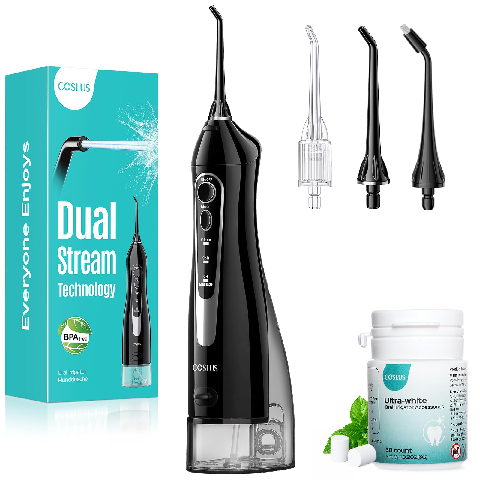 COSLUS ADA Water Flosser - Professional Dental Pick -16