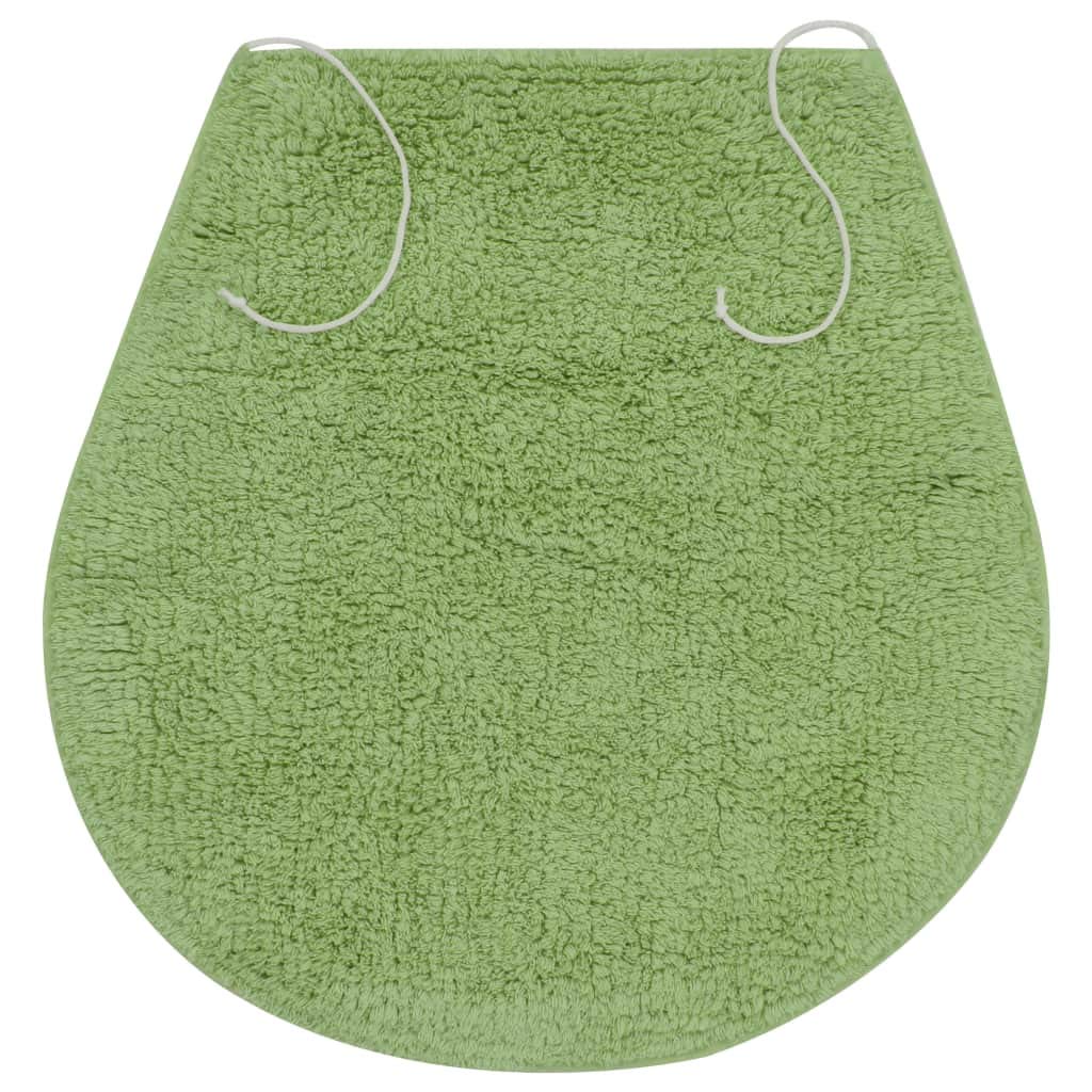 Tidyard 3-TLG. Badematten Set | Badezimmer Teppich Set | Badematte mit Klosettumrahmung und WC-Vorleger aus Baumwolle | Badgarnitur Antistatisch Pflegeleicht Farbauswahl