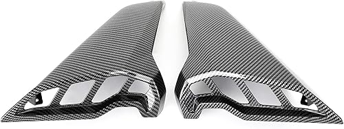 Miniatura 4 de Areyourshop Par de paneles de entrada de aire, cubiertas de tubo de entrada de aire para Yamaha MT09 MT-09 2017-2020, FZ09 FZ-09 2017-2020