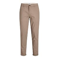 JACK & JONES Pantaloni Chino Slim Fit Grigio 30/34