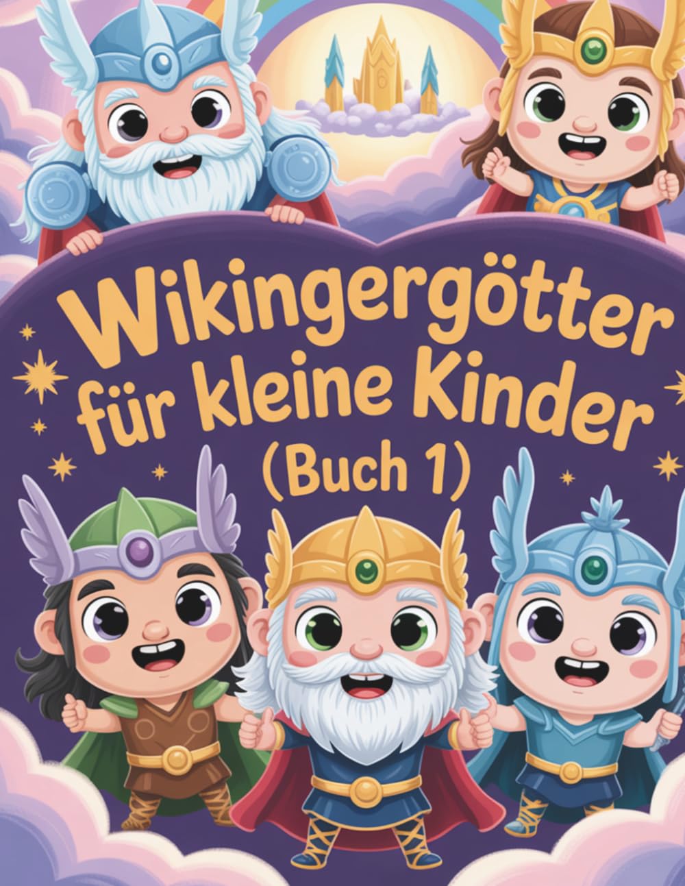 Wikingergötter für kleine Kinder (Buch 1): Eine liebevolle Einführung in die nordische Mythologie – mit Odin, Thor, Loki & Co. (Nordische Mythologie für Kinder)