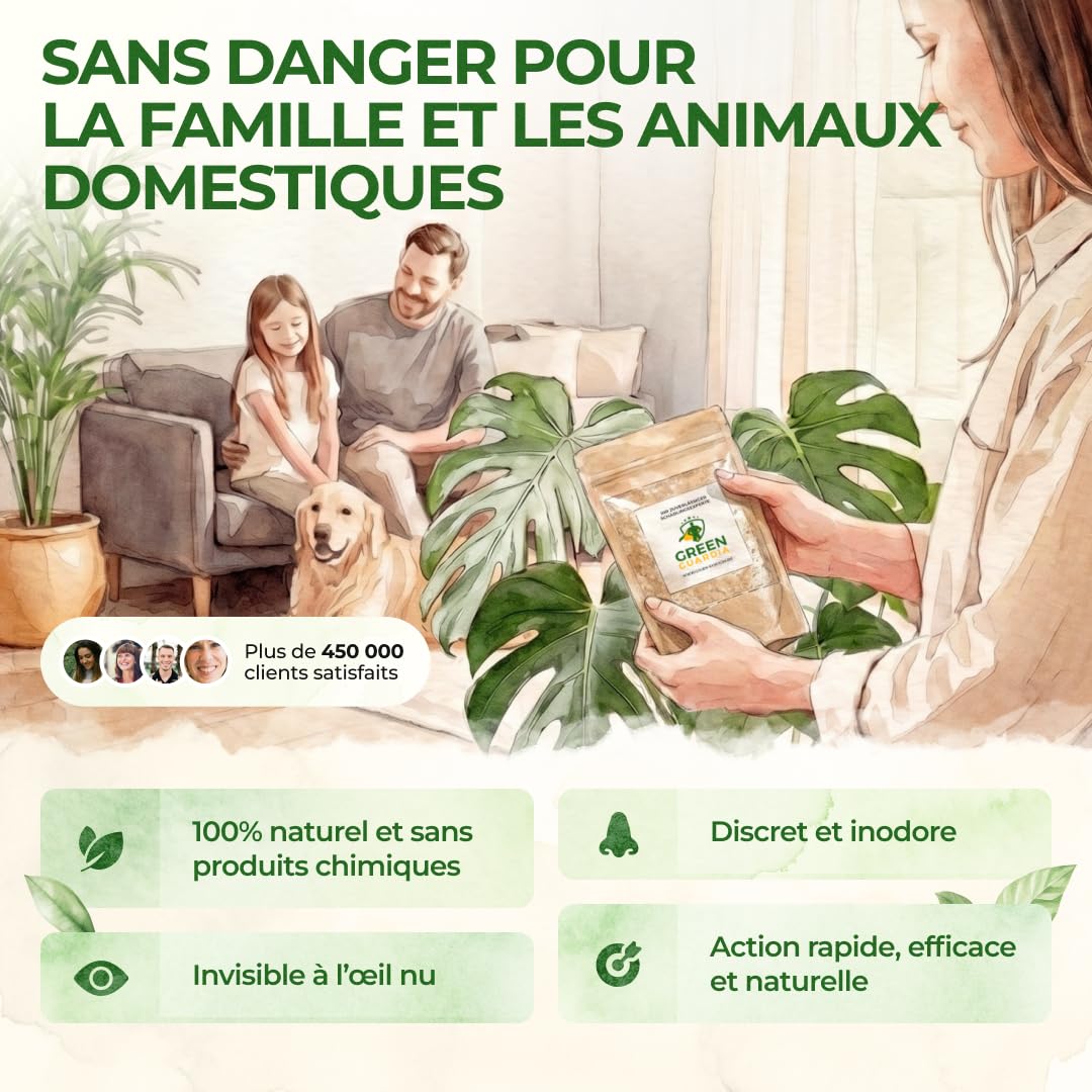 GREEN GUARDIA Power HB Nématodes contre le charançon et les vers fil-de-fer - 25 millions (50 m²) - Lutte antiparasitaire biologique, respectueux de l'environnement, sans produits chimiques. Facile à