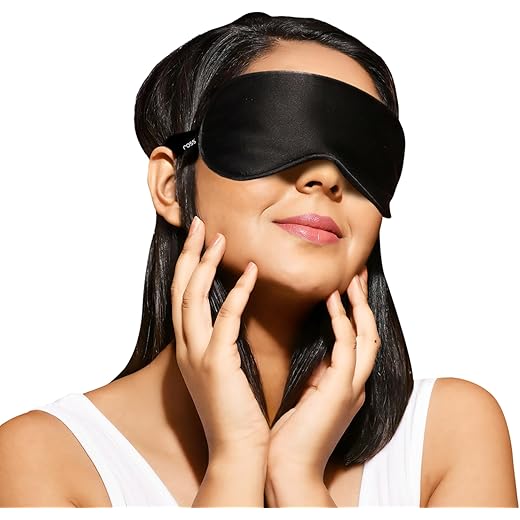 Ross Mulberry Silk Sleep Mask - Black