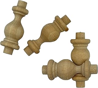 100 Birch Galley Spindles 1-1/2" 1/4" Tenon