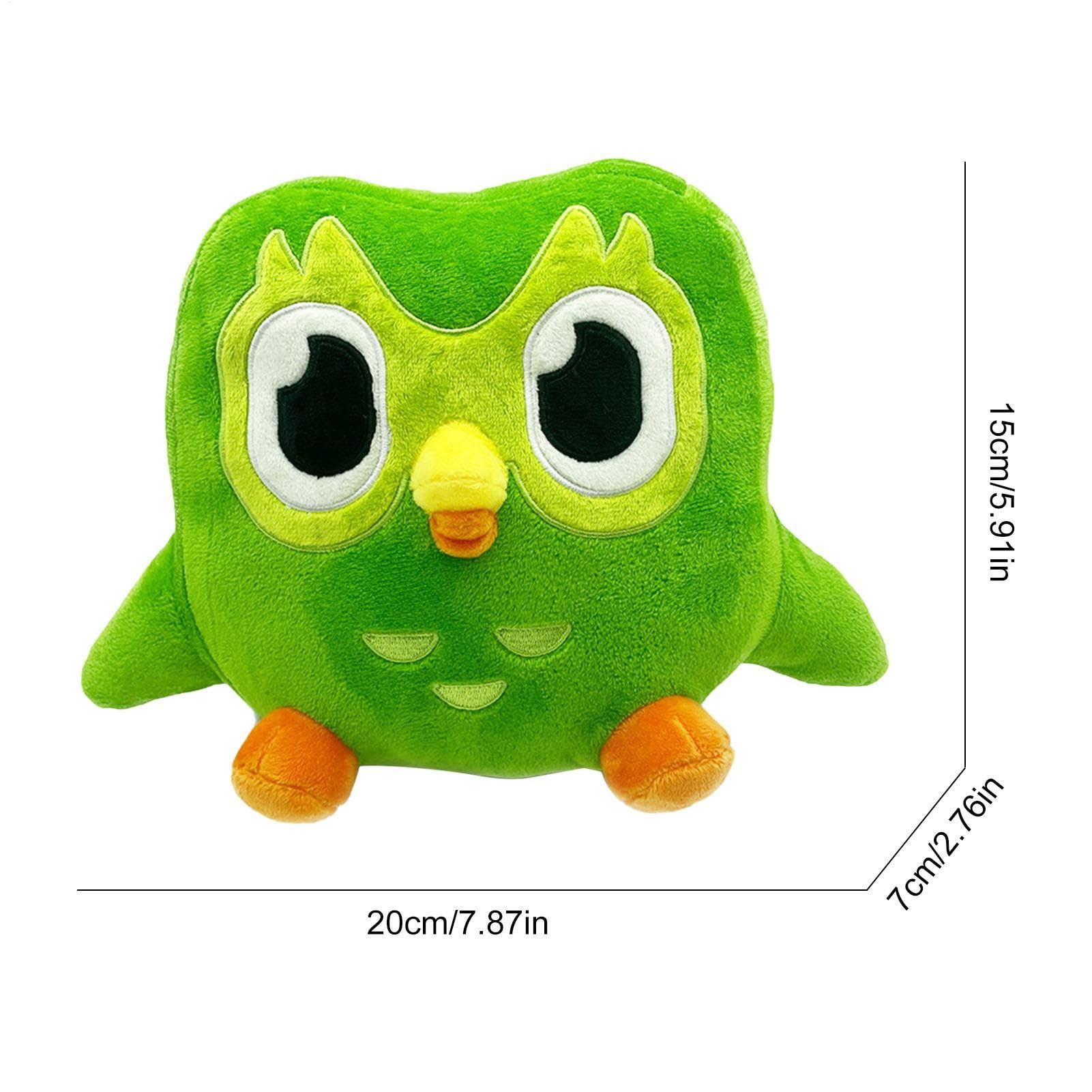 Amazon.co.jp: フクロウのぬいぐるみぬいぐるみ。Duolingo フクロウの