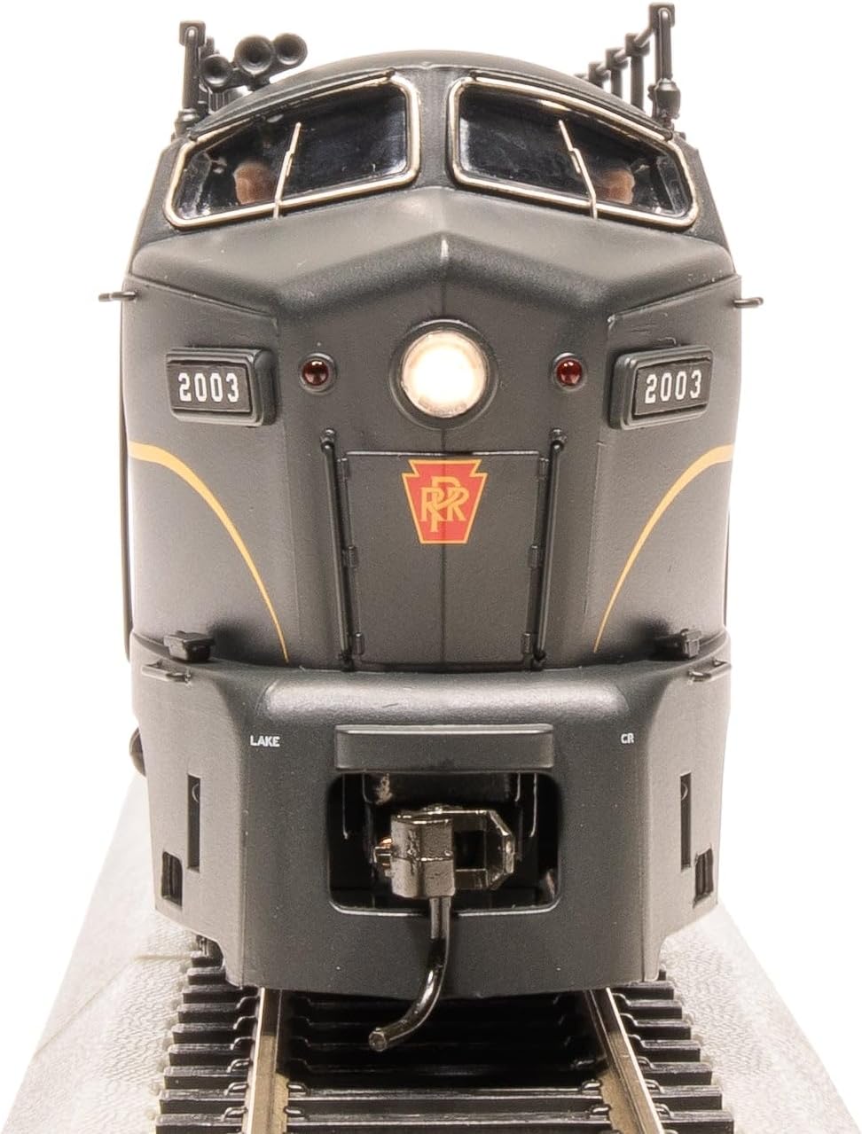 Broadway Limited 7693 BF-16 Sharknose A, PRR 2002A, Single Stripe, Paragon4 Sound/DC/DCC, HO Scale