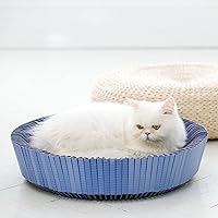 Vista 13 de Nest - Cama rascador para gatos (negro medianoche, sin montar)