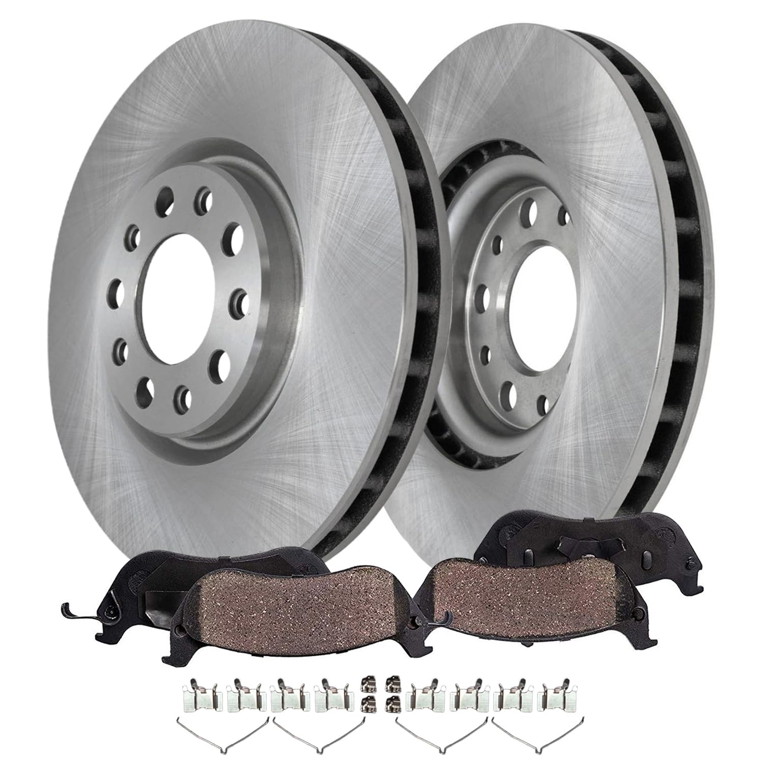 Detroit Axle - Front Brake Kit for 2016-2023 Jeep Cherokee