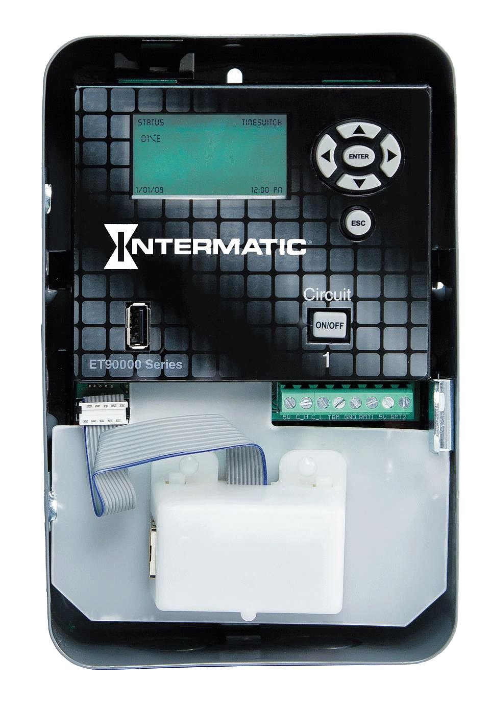 Intermatic ET90115CE Elec Timer, Astro 365 Day, 1 SPDT, Ethernet