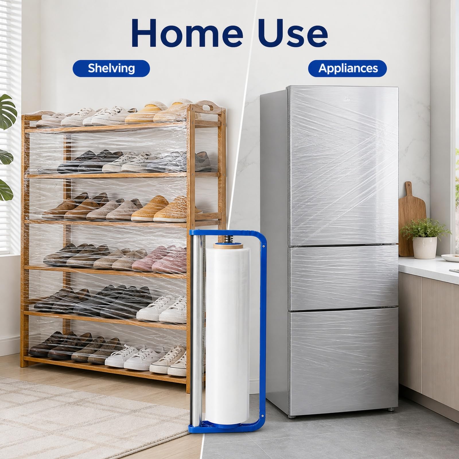 Dispenser Film Estensibile Manuale, Supporto per pellicola di imballaggio