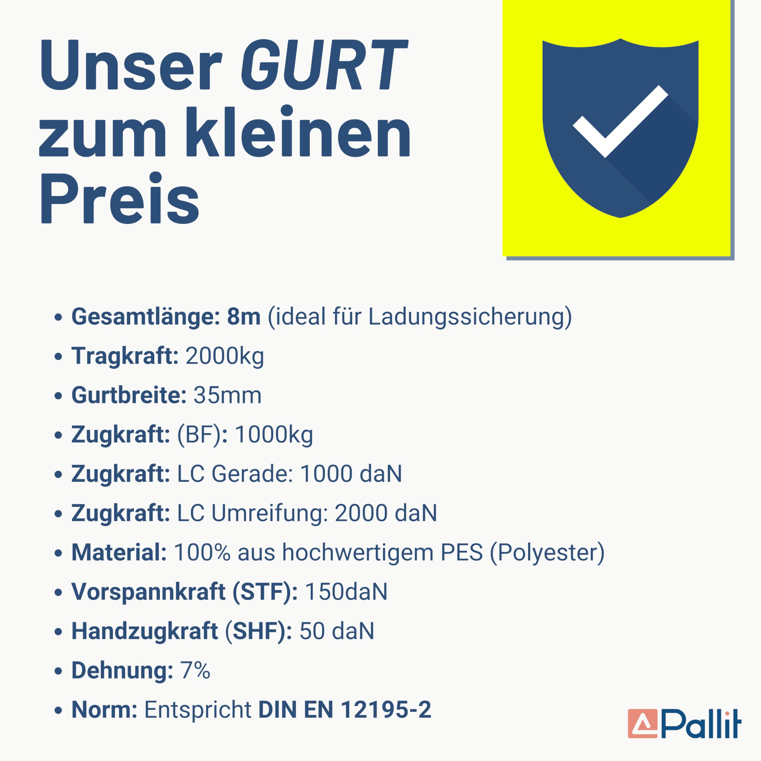 20x Spanngurt mit Ratsche und Haken 8 m bis 2000 kg, bis 2,0 t / 2000 daN, zweiteilig 2-TLG Ratschengurt orange, 35 mm Gurtbreite Zurrgurt