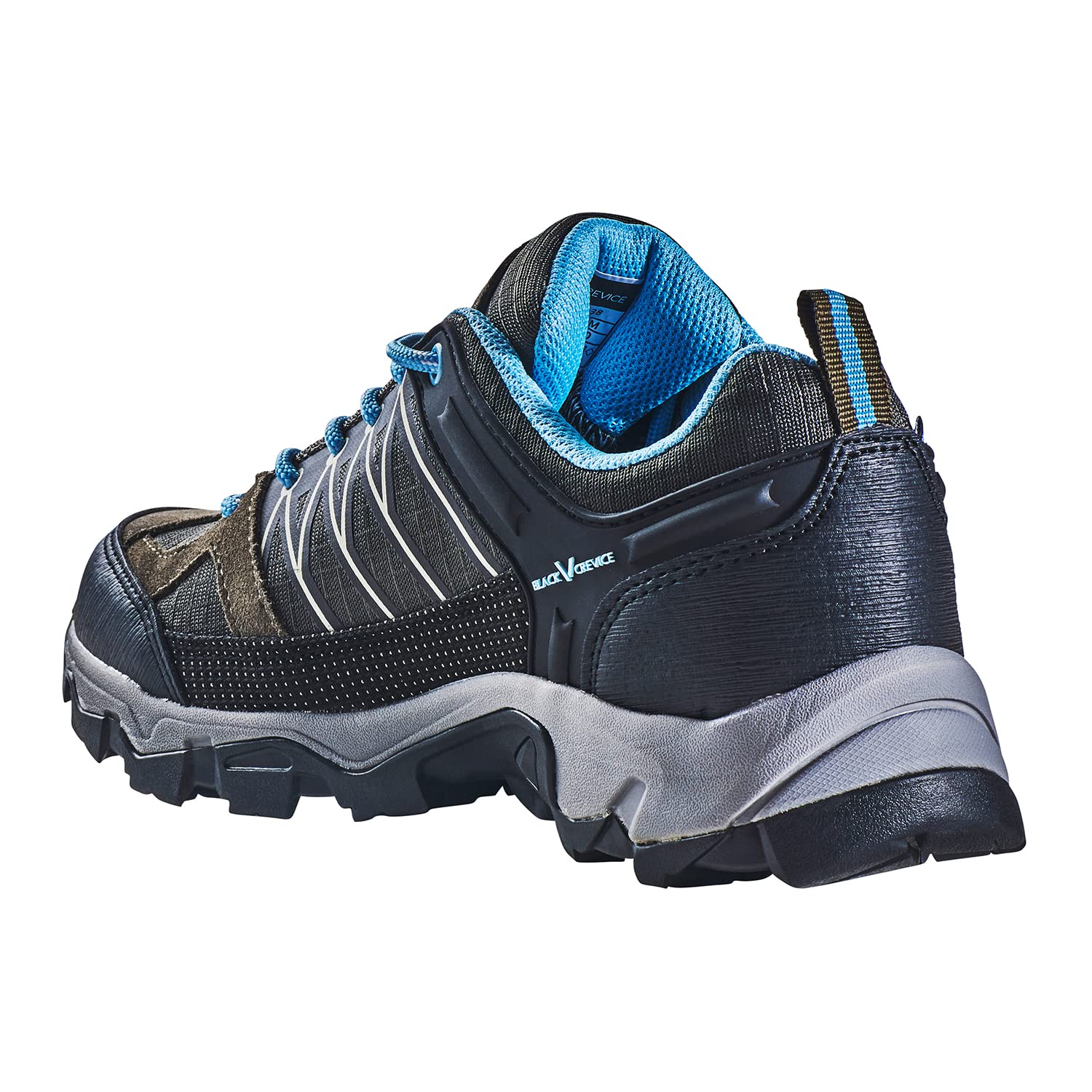 Black Crevice Scarpe da Trekking da Donna I Scarpe da Trekking Low Cut I Scarpe da Escursione Impermeabili I Pregiate Scarpe Sportive da Outdoor I Scarpe Imbottite Donna con Ammortizzazione