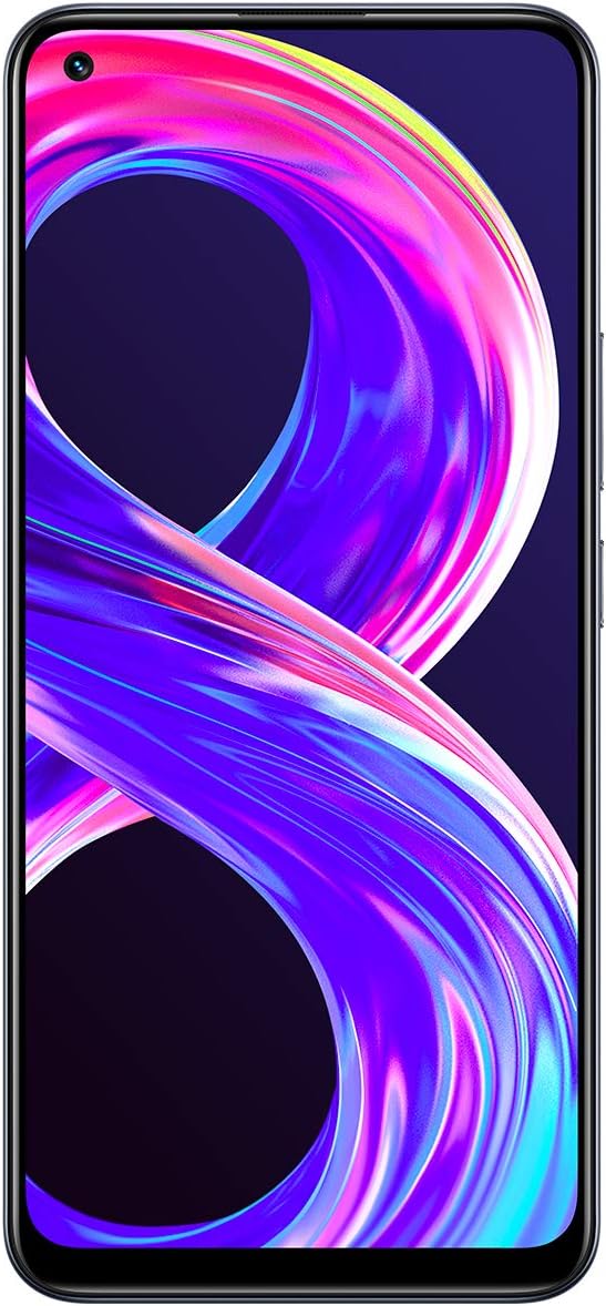 Realme 8 Pro Dual-SIM 128GB ROM + 8GB RAM (GSM Only | No CDMA) Factory Unlocked 4G/LTE Smartphone (Punk Black) - International Version