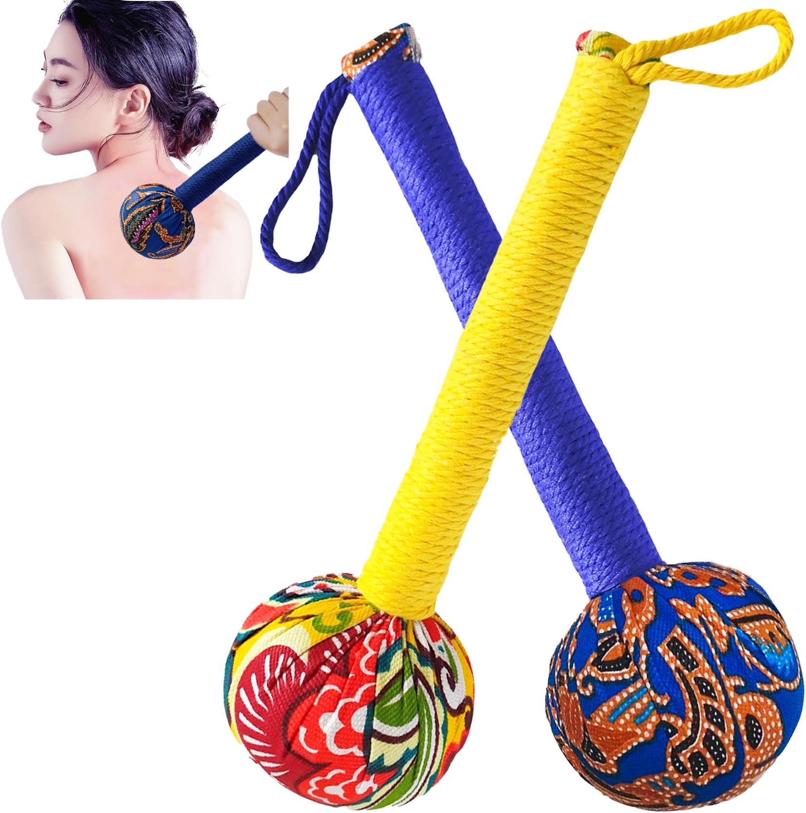 APSWUDR Stainless Steel Scraping Board ，Mugwort Massage Hammer, Massage Tools...