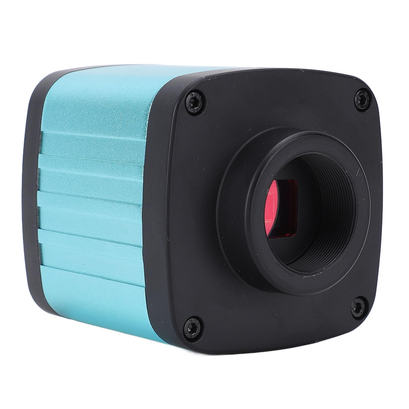 Zerodis Telecamera per Microscopio Digitale Industriale da 48 MP 4K USB, Sensore CMOS Ad Alta Risoluzione con Zoom Digitale 5X e Mirino, per Microscopi di Riparazione e (Spina europea 100-240V)