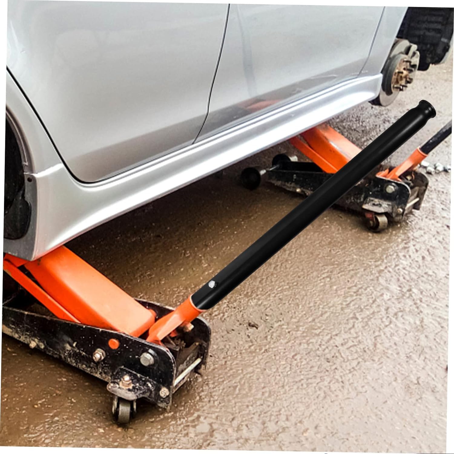 Amazon | カージャックレバー フロアジャックポールレバー カー 