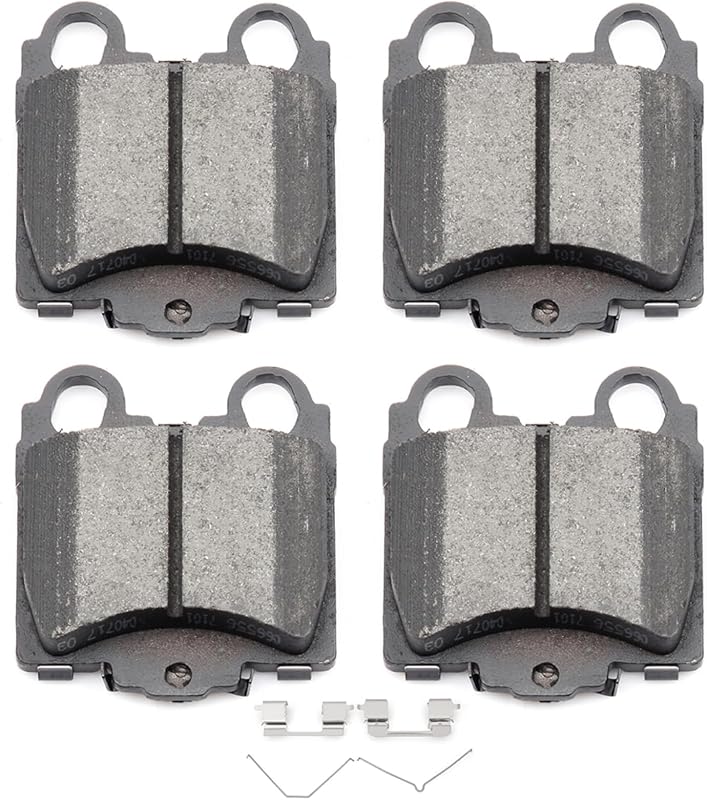 Pastilhas de freio traseiras cerâmicas SCITOO D771-7638 para Lexus GS300, GS400, GS430, IS300 e SC430 – 4 unidades