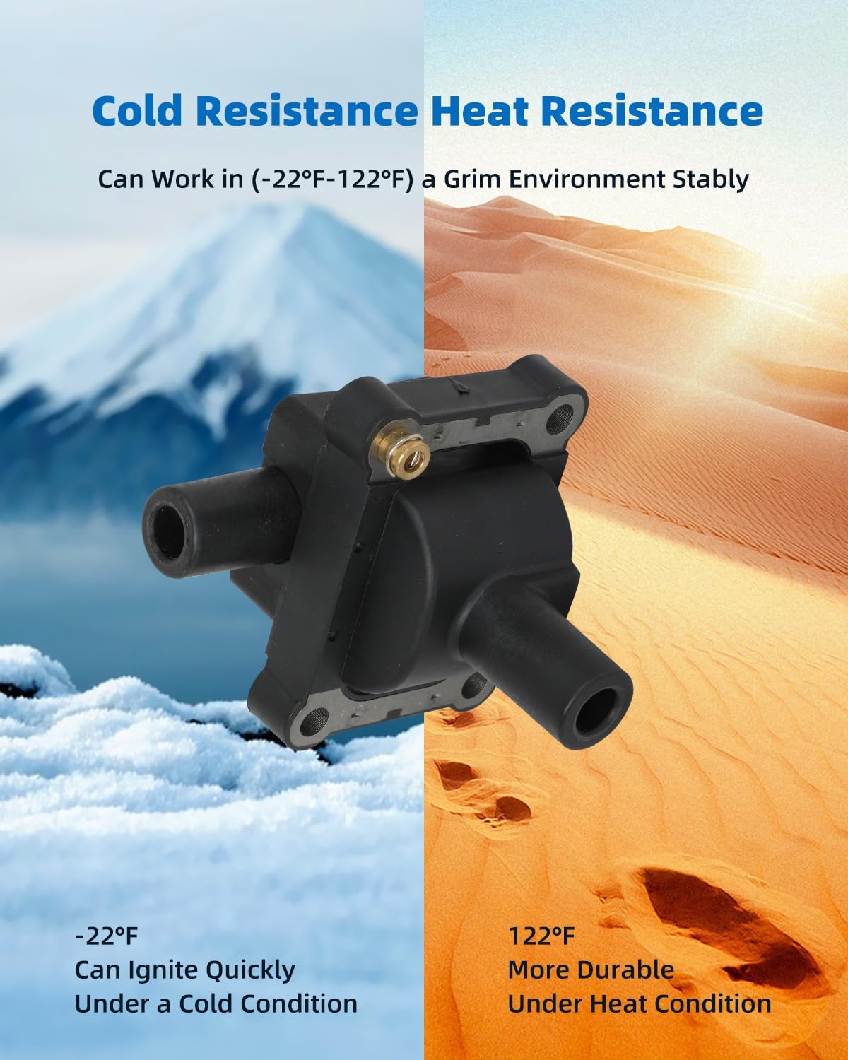 ECCPP 3 ignition coils with 6 iridium Spark Plugs,UF527,coils packs,for Mercedes-Benz SLK230 2.3L 1998 1999 2000,for SL320 3.2L 1997,for S320 3.2L 19971998 1999,for C230 2.3L 1998-2000,UF527