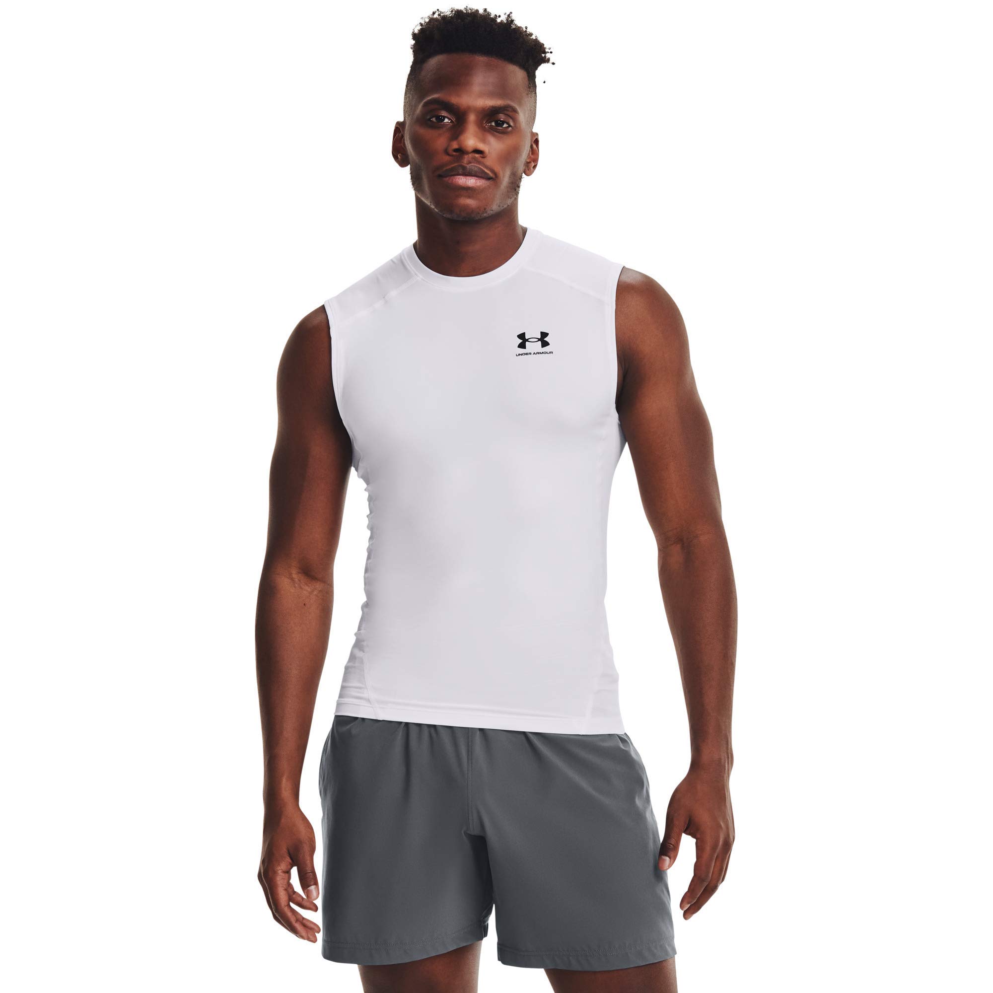 Under Armour Men's HeatGear Armour Sleeveless Compression T-shirt