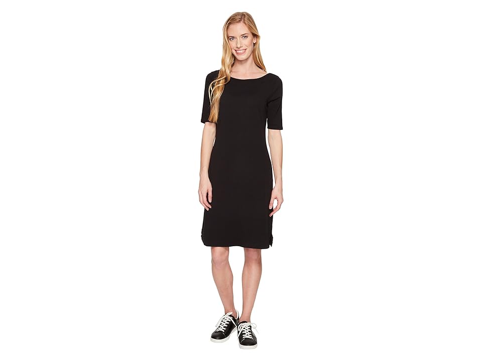 

Royal Robbins Kickback to Front Dress (Jet Black) Women's Dress