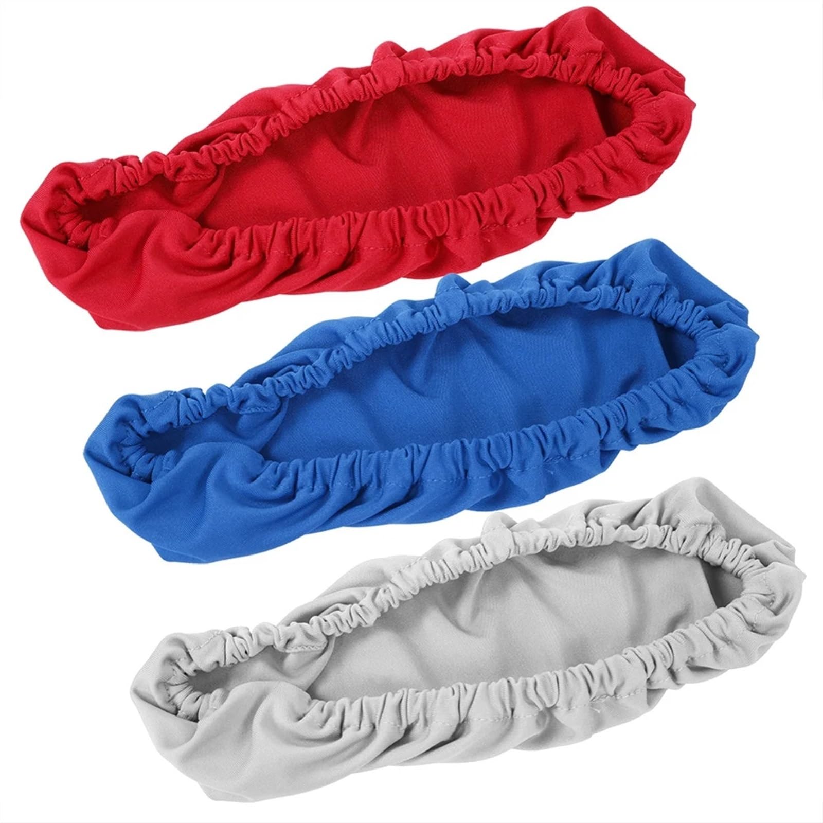 Copri-braccioli in Spandex per Ufficio, Copribraccioli for Sedia da Ufficio 4 Pezzi Multicolor(Grijs)