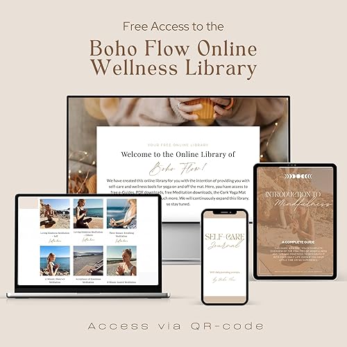 Miniatura 9 de Bloque de corcho para yoga, paquete de 2 con correa y bolsa, ladrillos de corcho ecológicos de primera calidad de 9 x 6 x 3 pulgadas, accesorios de