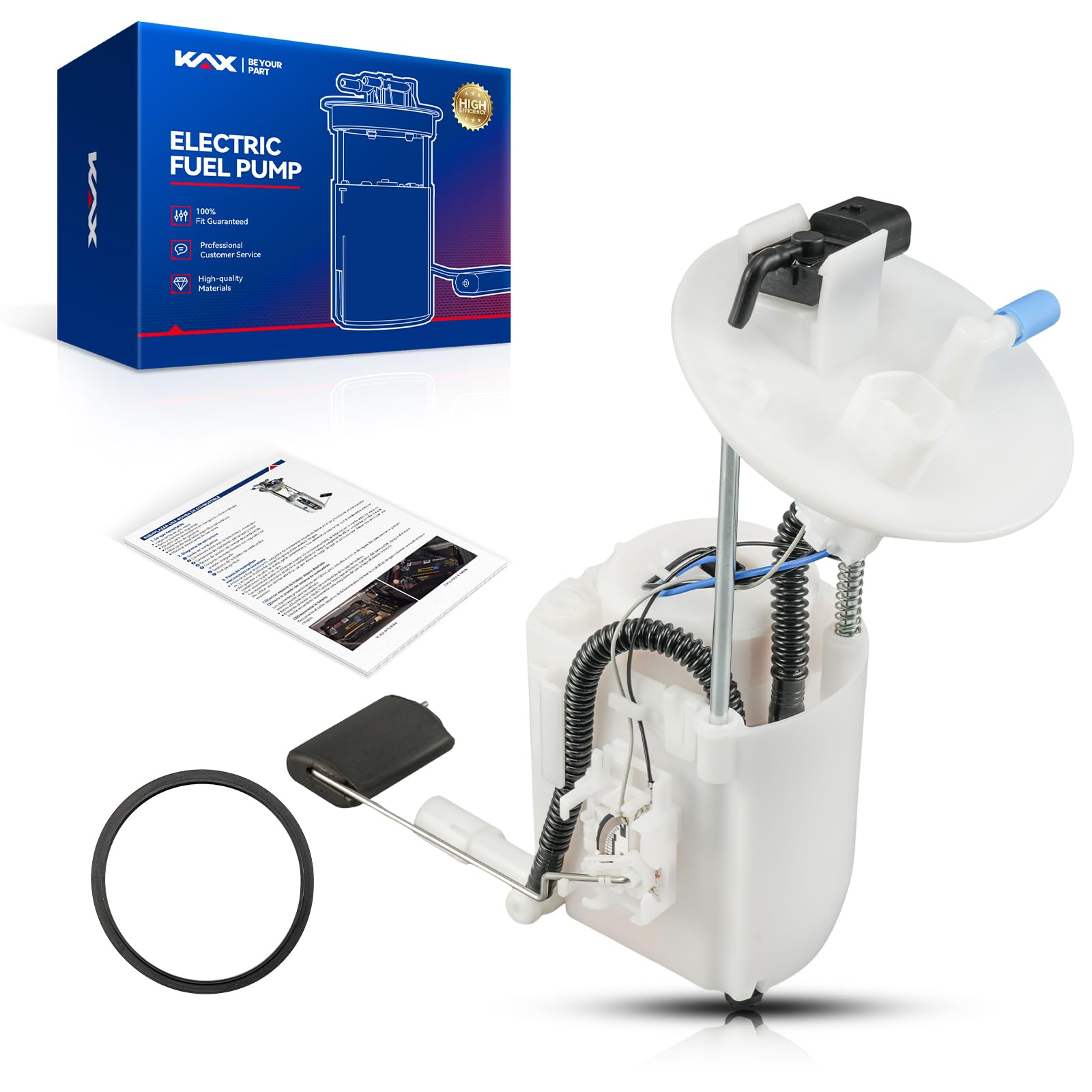 KAX Electric Fuel Pump Module Assembly Compatible with 2011,2013-2015 Kia Optima 2.4L, 2011-2012 Optima engineVIN: 7, 2016 Optima FHEV, 2013-2015