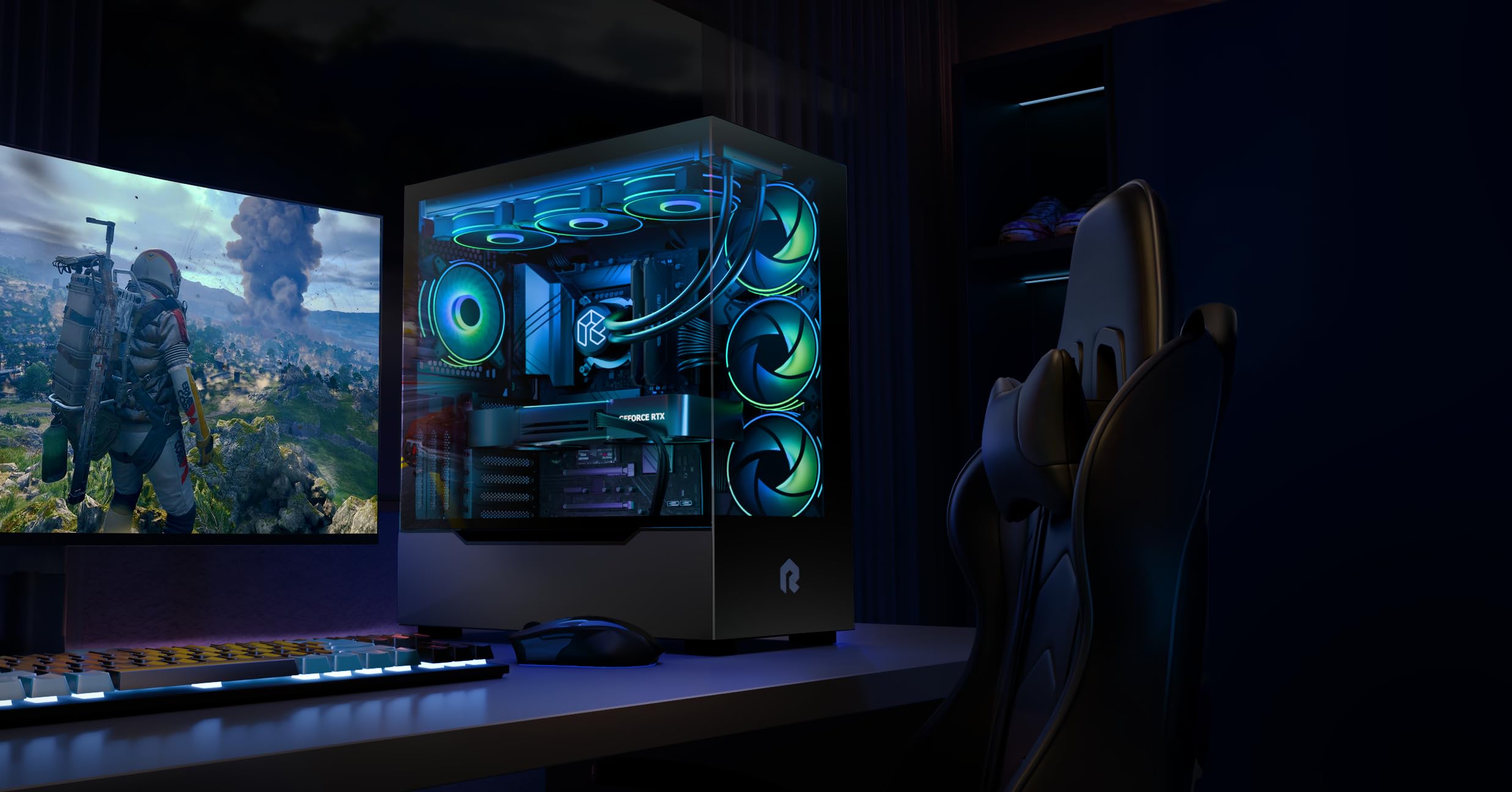 Amazon.com: Build Redux Gaming Desktop PC – AMD Ryzen 7 9700X CPU