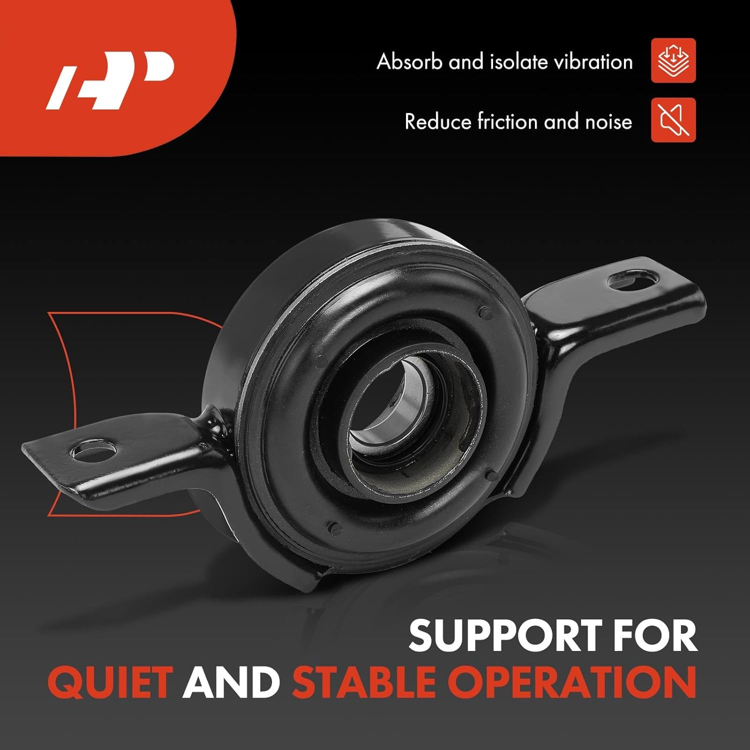 A-Premium Drive Shaft Center Support Bearing Driveshaft Carrier Bearing Compatible with Honda CR-V CRV 1997 1998 1999 2000 2001, 2.0L, Replace# 40520-S10-003, 40520S10003