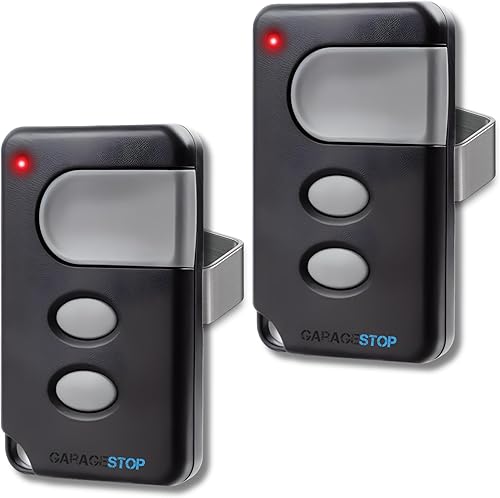 Miniatura 8 de 2X para el mando a distancia de abridor de puerta de cochera 891LM Chamberlain Craftsman Liftmaster de reemplazo, clic de cochera universal de 1993