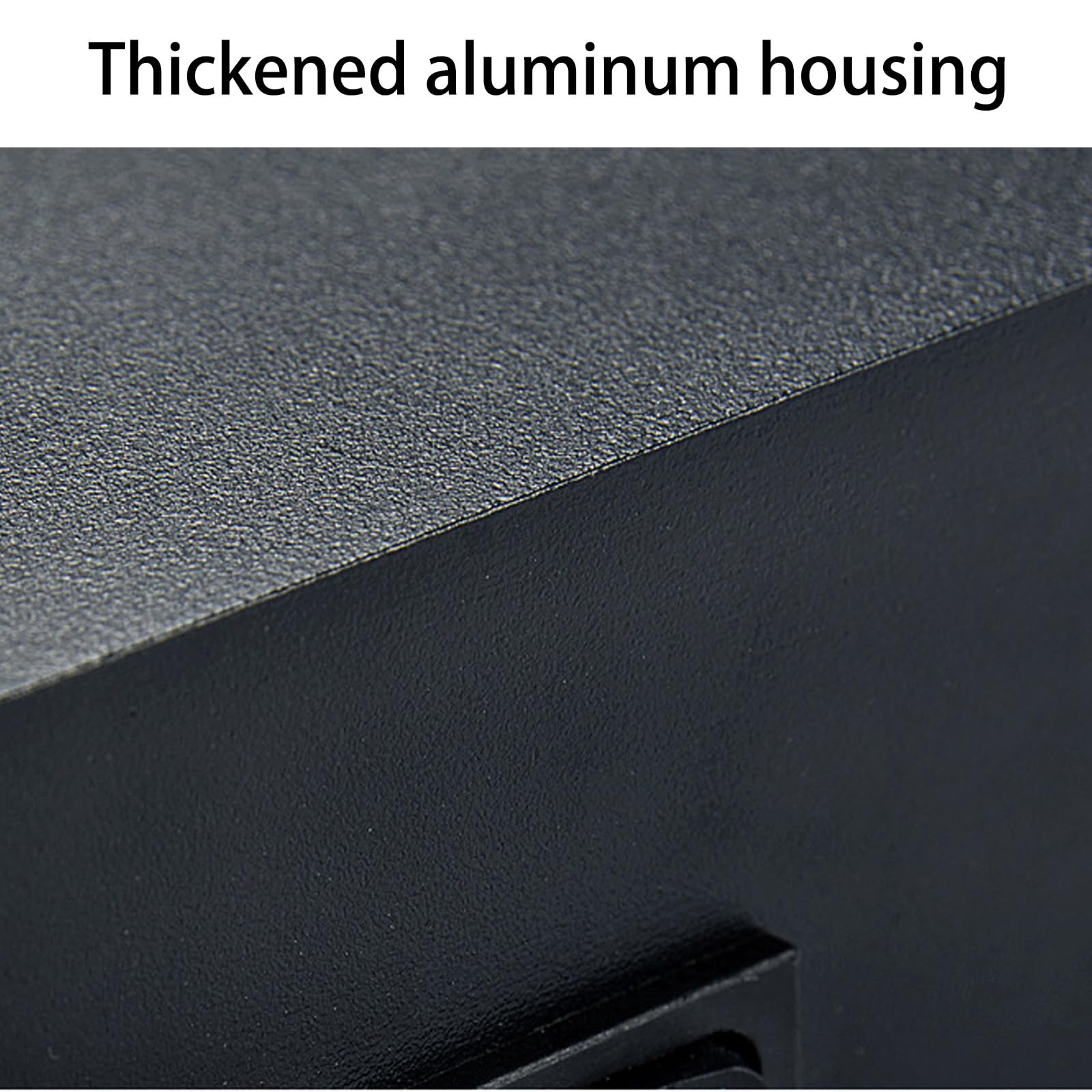 Modern Innen Wandlampe mit Bewegungsmelder Wandleuchte Up Down Wandbeleuchtung LED 2700K/6500K Aluminium Schwarze für Wohnzimmern Arbeitszimmer Treppenhaus (Warmes Licht,2 Stück)