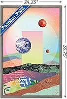 Vista 108 de Trends International Abstract Space Wall Poster with Magnetic Frame