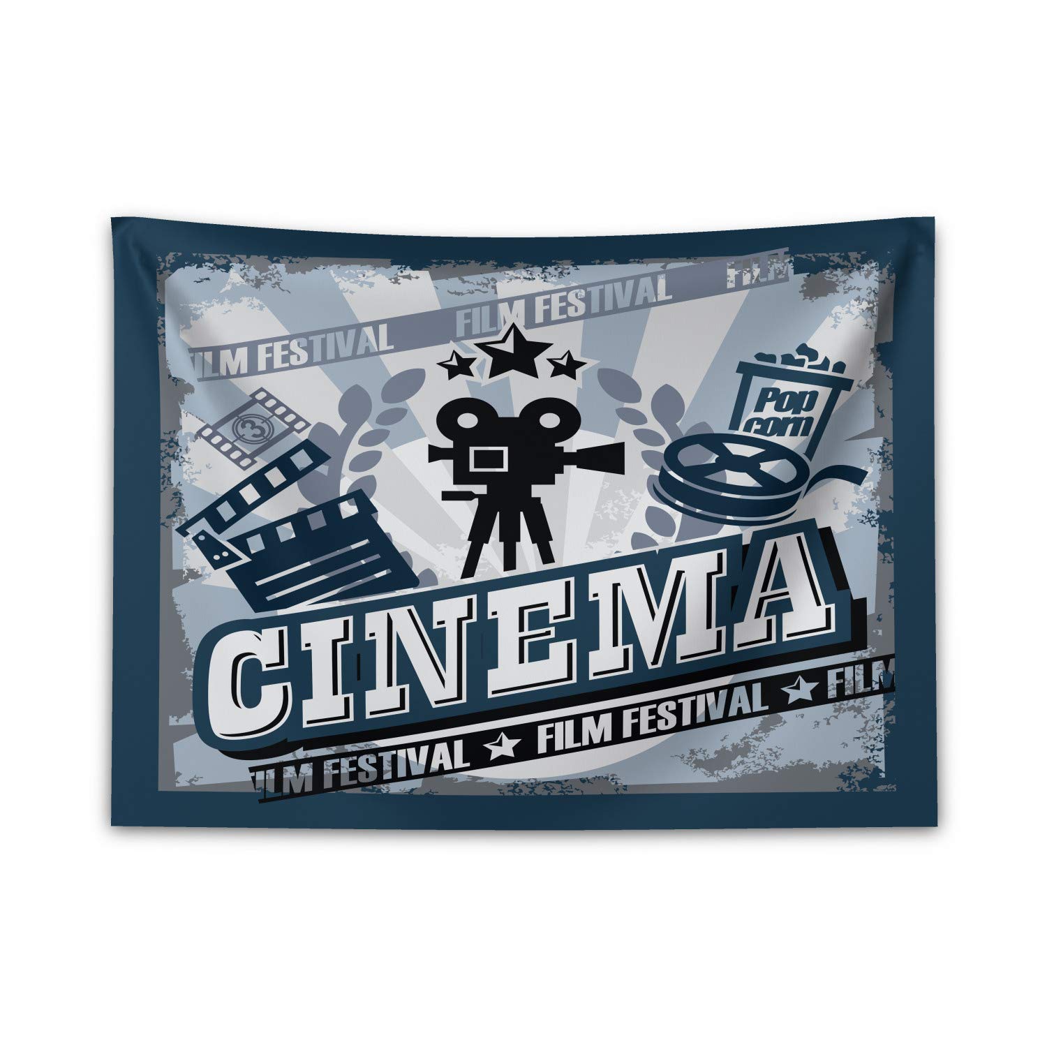 Amazon.co.jp: 映画館のタペストリー、ヴィンテージシネマポスター