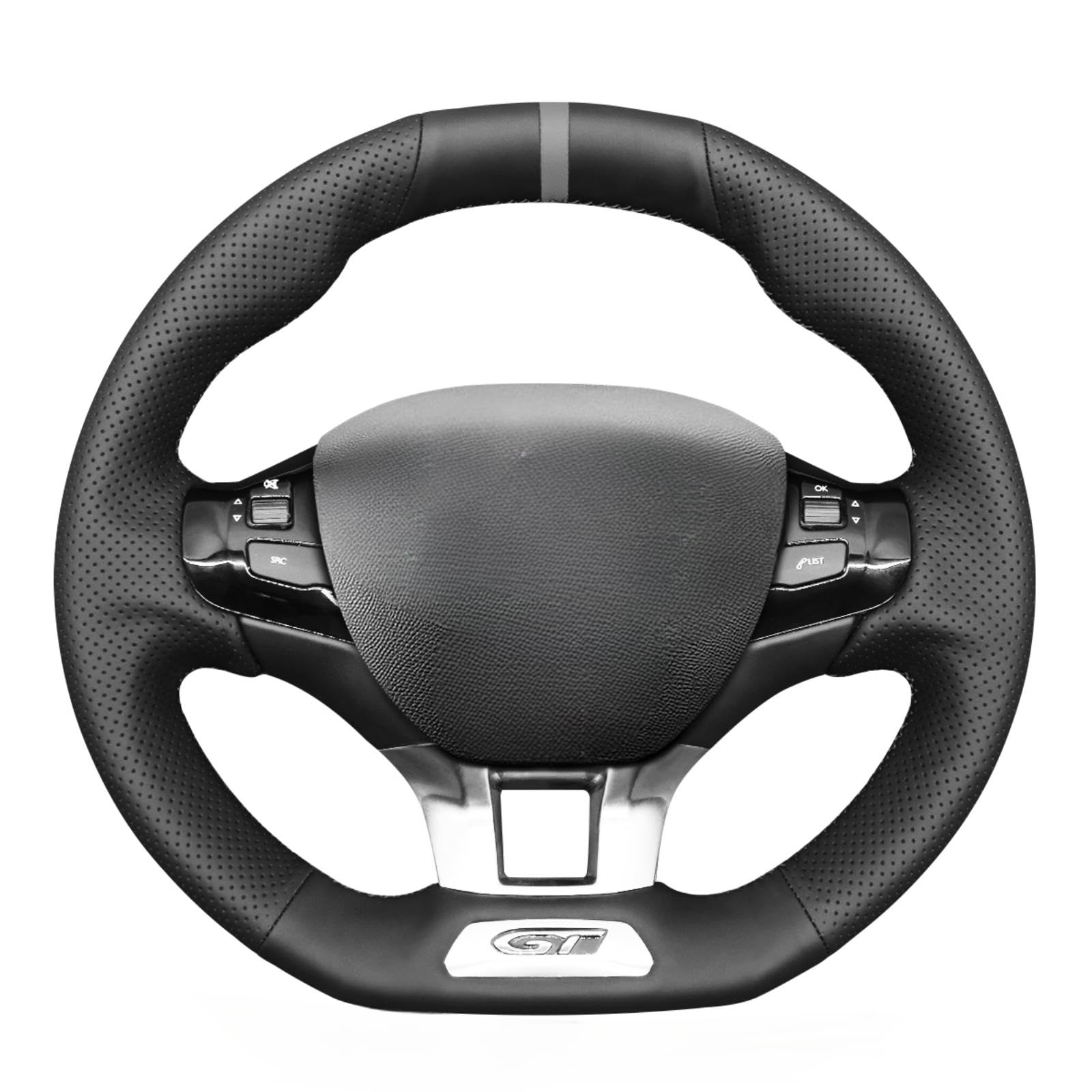 MEWANT Housse de Volant sur Mesure à Coudre pour Peugeot 208