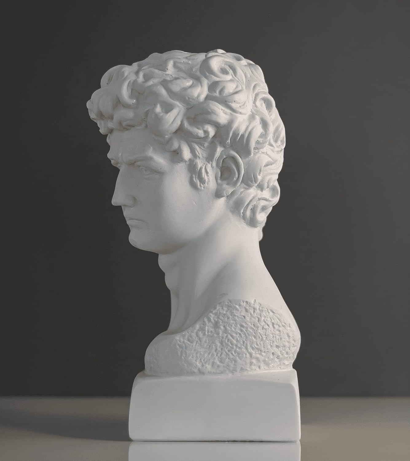 David Sculpture Statue,13 Inches 33cm David Bust Statue, Roman Statue of David, Greek Bust Sculpture