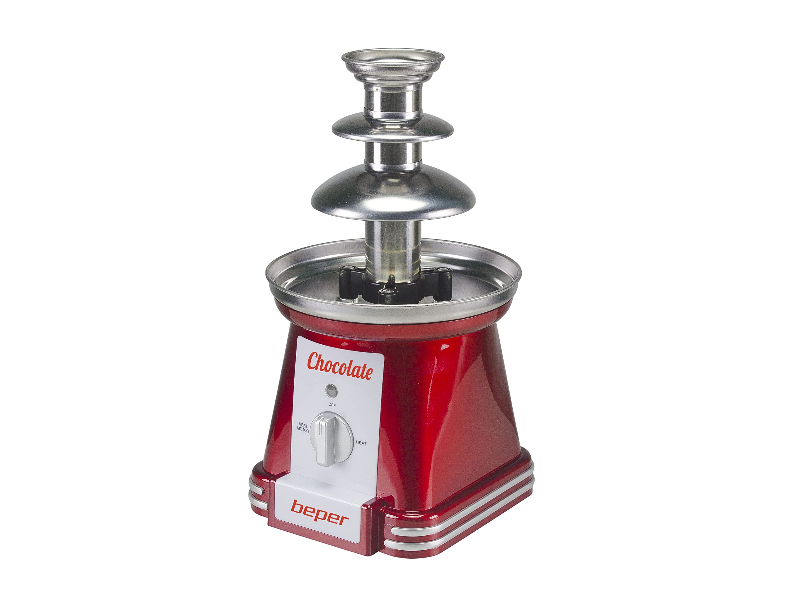 BEPER P101CUD200 Fontana di Cioccolato 750 ml XXL - Fontana di Cioccolato Cascata a 3 Livelli
