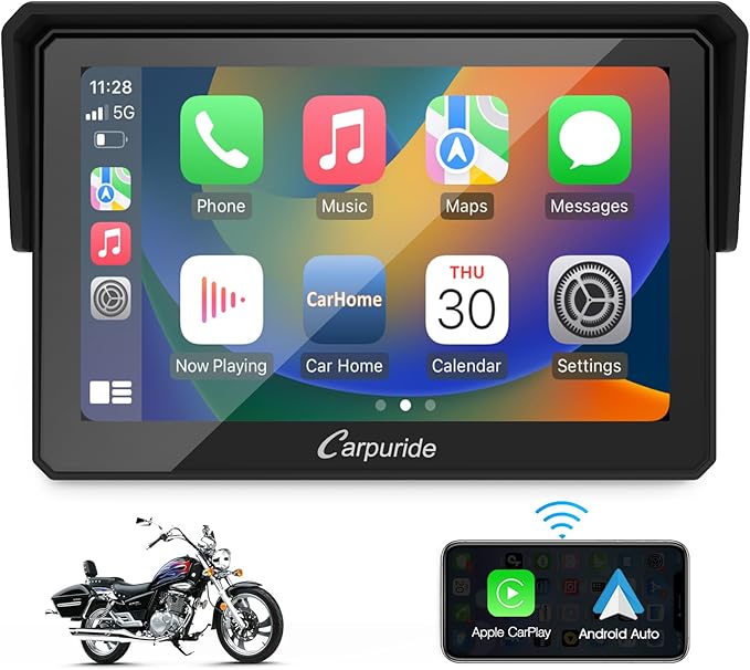 Carpuride W502 Portable Wireless Apple Carplay & Android