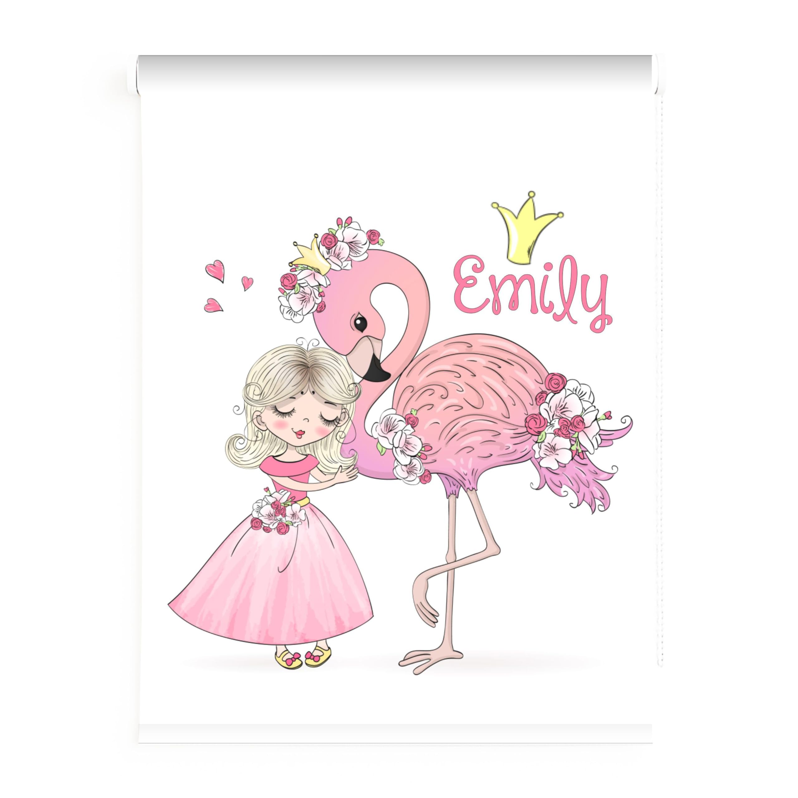 Estores infantiles niña, estores infantiles personalizados con nombre, estores infantiles habitacion niña, estores infantiles dibujo princesa, Estores enrollables infantiles translucidos (170x170)