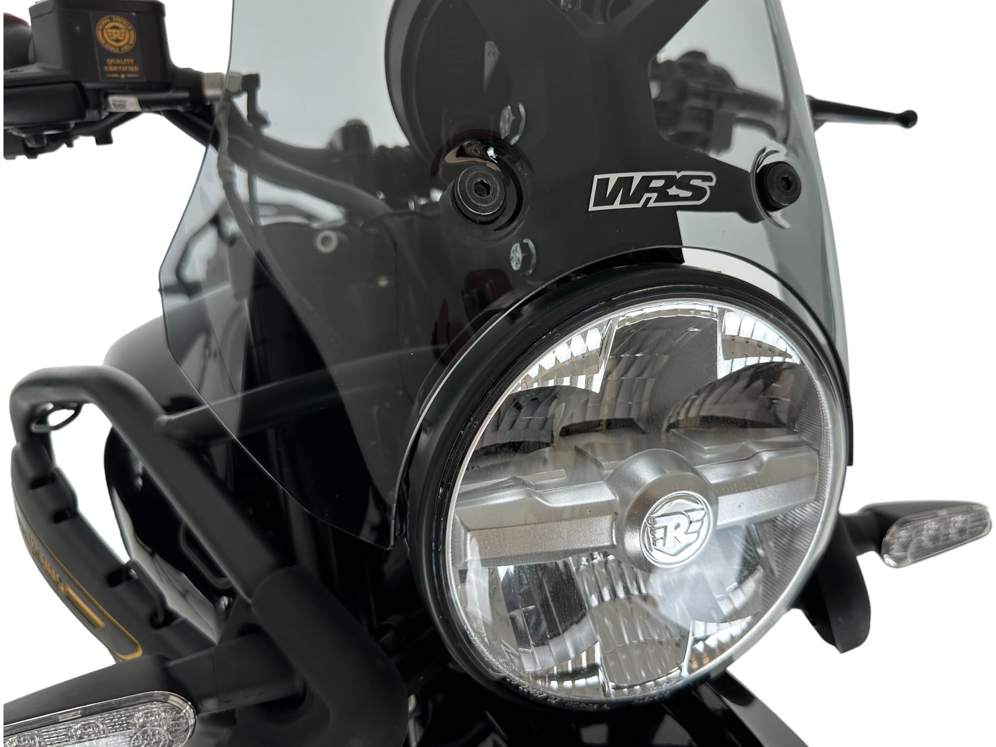 WRS Pare-brise Touring Fumé Himalayan 450 2024 – Plus Haut & Large, Protection Optimale Anti-Turbulences
