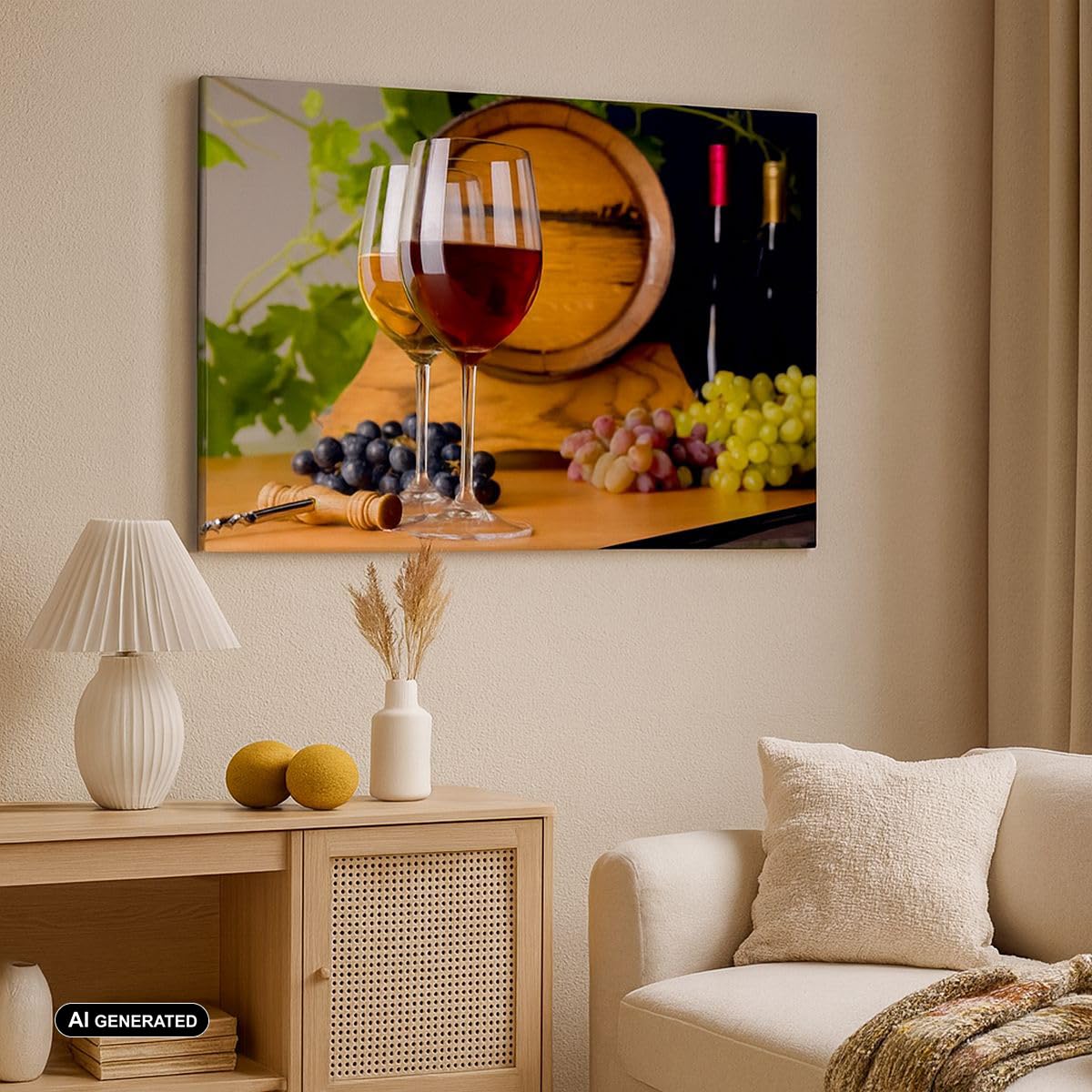 ARTTOR Moderno Quadro su Tela 70x50 cm Stampe da Parete Cucina - 2238