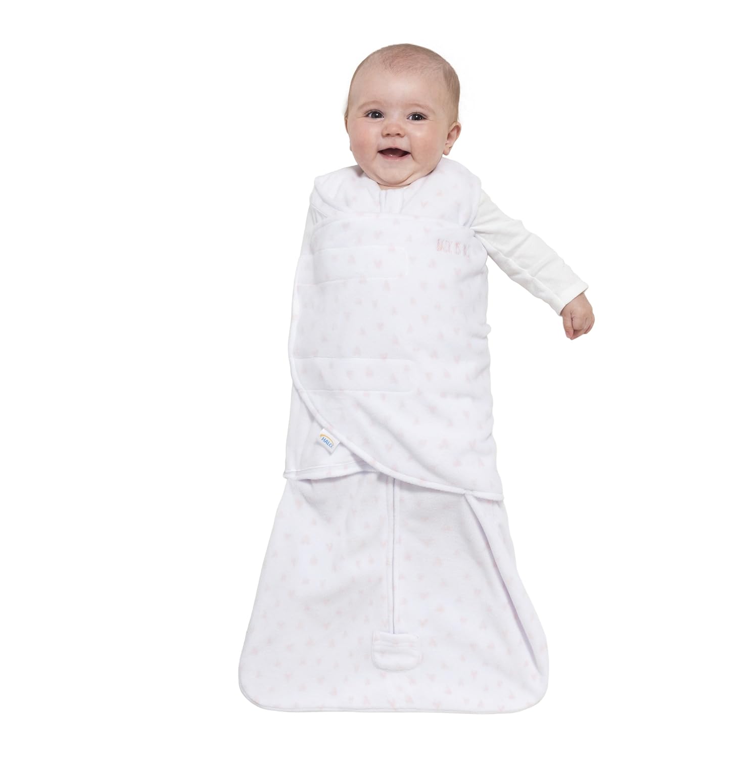 HALO Sleepsack 100% Cotton Wearable Blanket Micro-Fleece, TOG 1.0, Dinos, Small : Baby